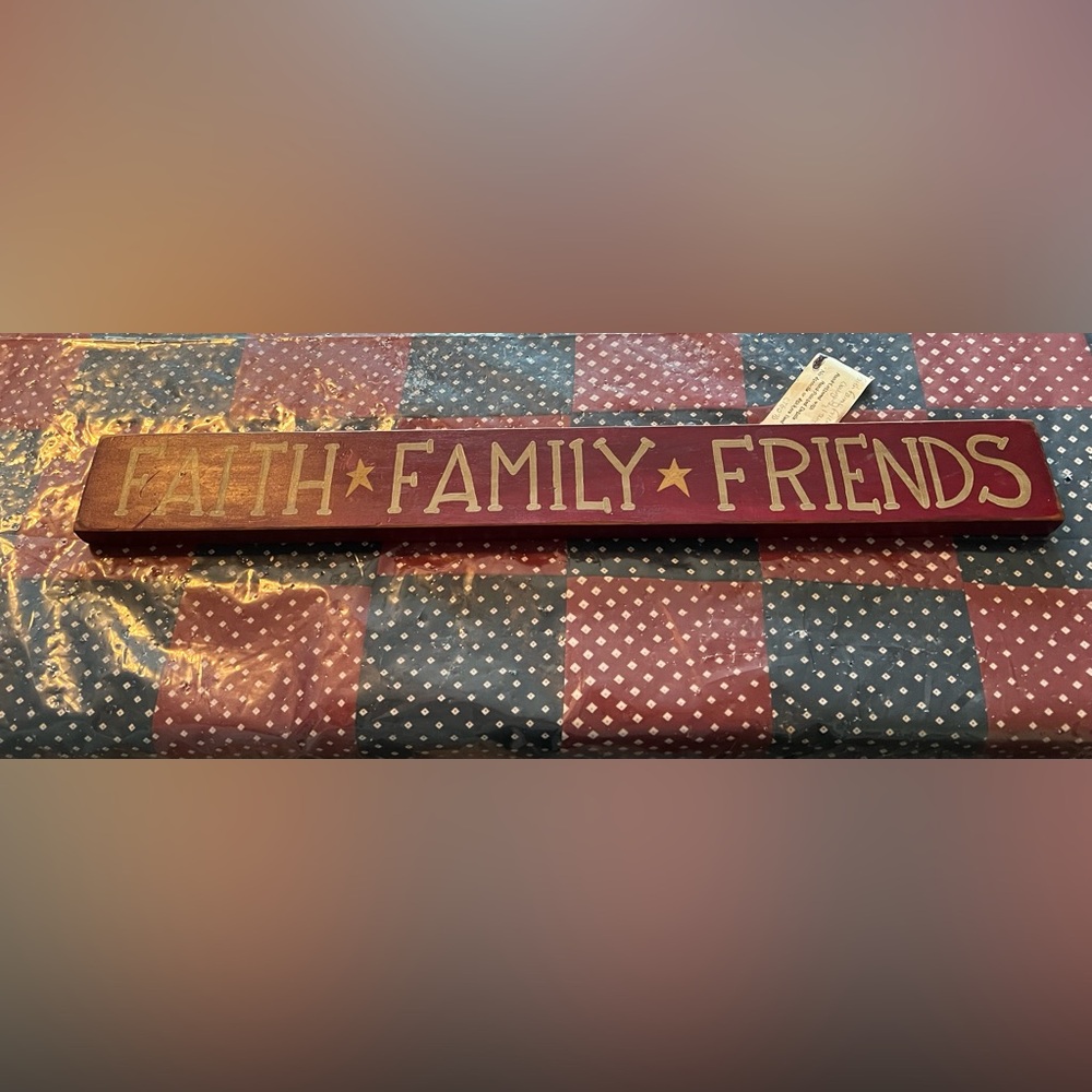 Cute Wooden Sign